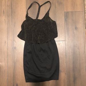 Wet seal fitted dress